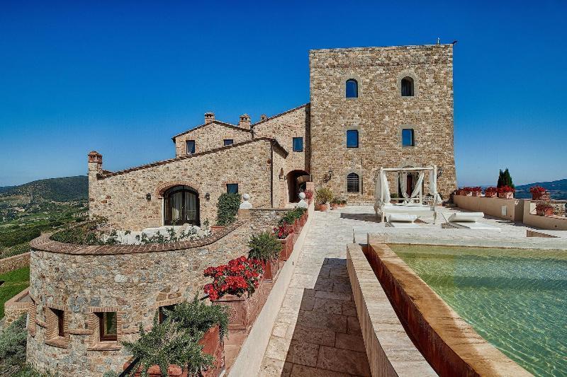 Castello Di Velona, Resort Thermal Spa & Winery Montalcino Exterior foto