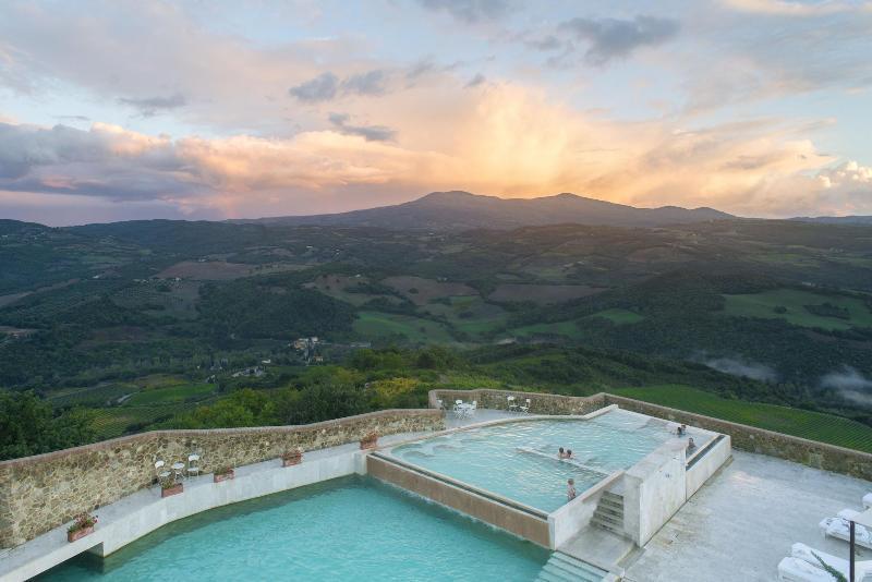 Castello Di Velona, Resort Thermal Spa & Winery Montalcino Exterior foto